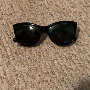 Black cat eye sunglasses